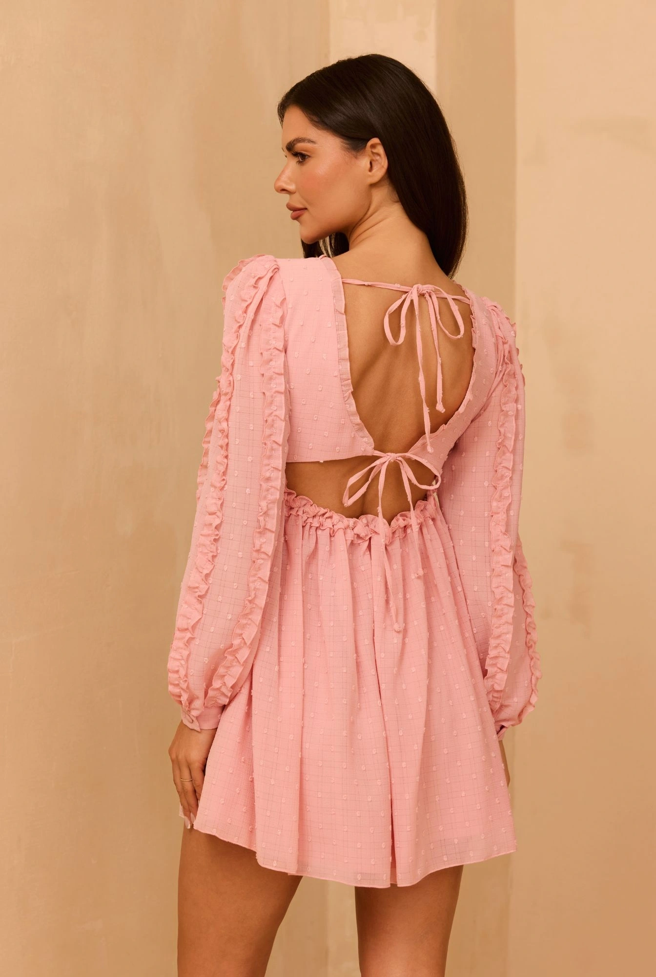 Uskaly - Mini robe en rose magique